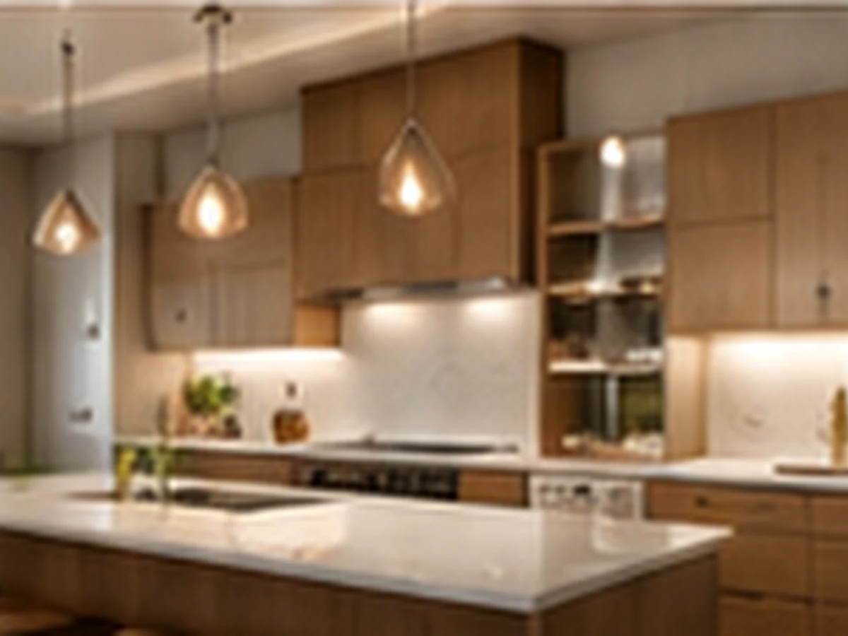 Modern plywood kitchen